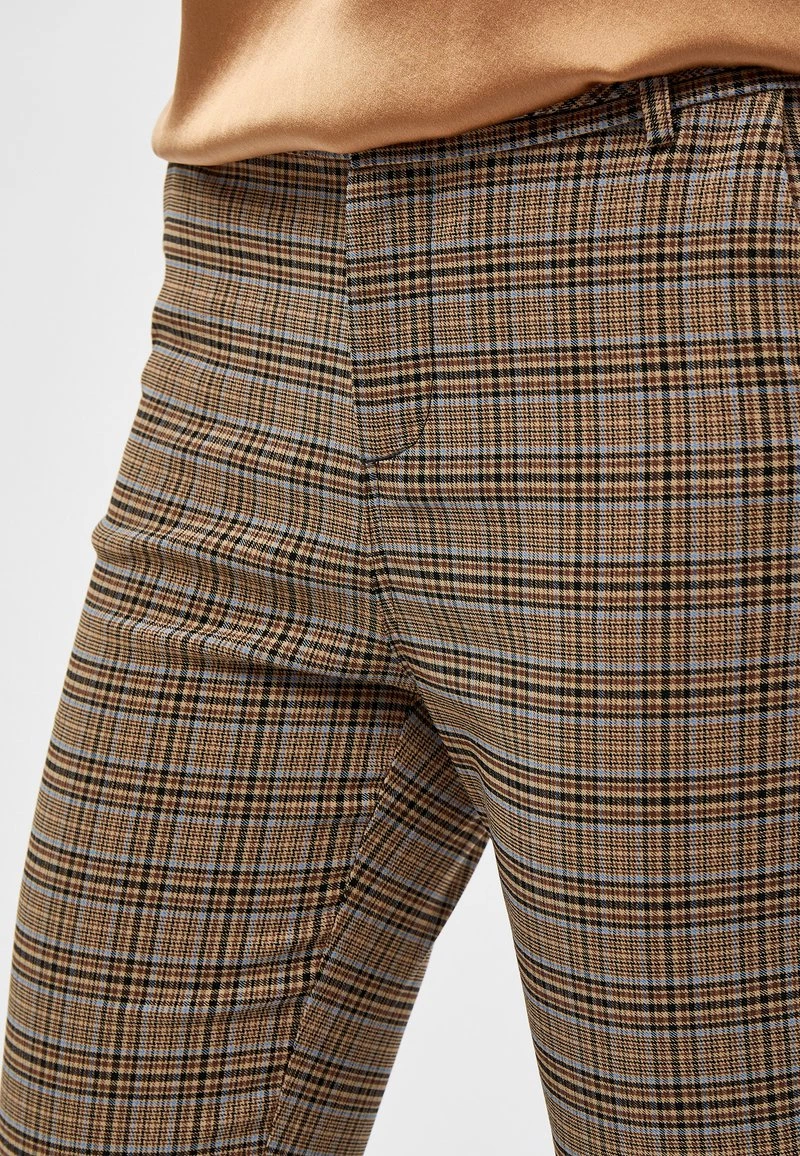 Minus Femme Chino Misty Blue Checked 6 Minus Femme Chino Misty Blue Checked – Image 4