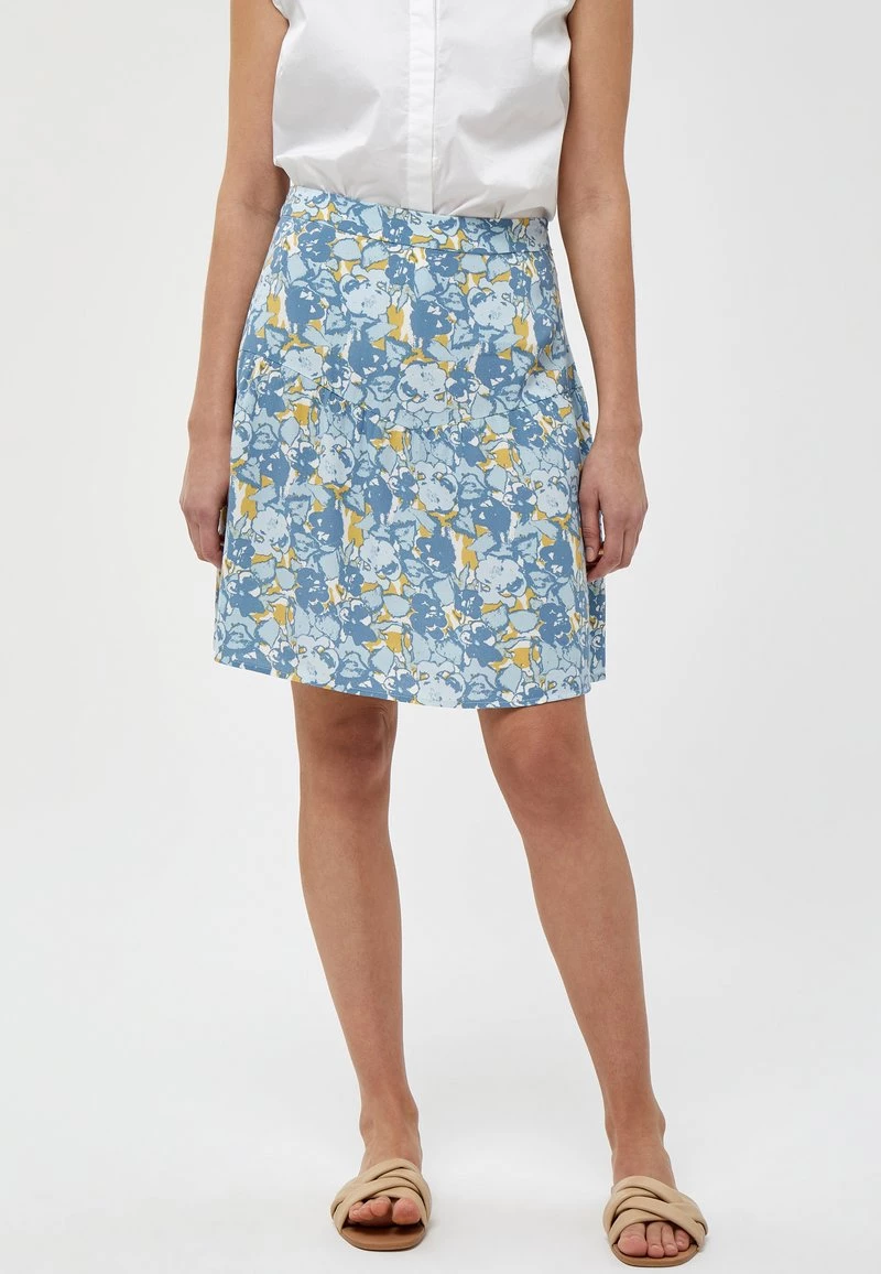 Minus SARANA Jupe Trapèze Blue Heaven Print Femme 3 Minus SARANA Jupe Trapèze Blue Heaven Print Femme
