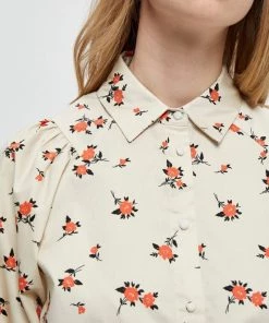 Minus Femme JENA Chemisier Broken White Flower Print 10 Minus Femme JENA Chemisier Broken White Flower Print -SOLDES D'ÉTÉ - Minus Fashion 94bab94accd445e69e4b7e7c1640e66b