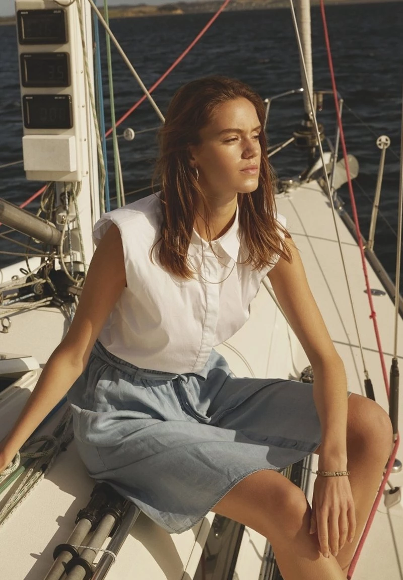 Minus Chemisier Cloud Dancer Femme 7 Minus Chemisier Cloud Dancer Femme – Image 5