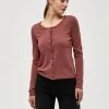 Minus Femme NEW LAURA Gilet Ruby Melange -SOLDES D'ÉTÉ - Minus Fashion 9633b379edbe4b2eb934a058471081f6