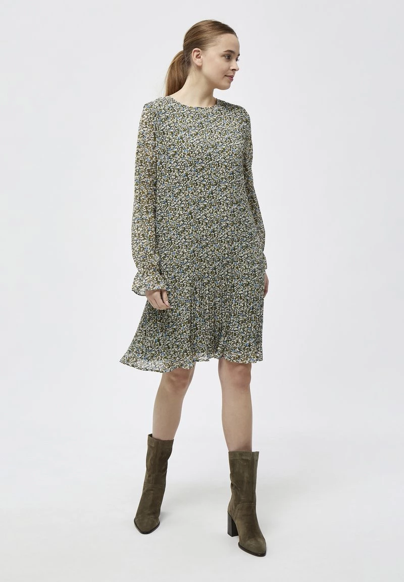 Minus RIKKA Robe De Jour Greenery Print Femme 4 Minus RIKKA Robe De Jour Greenery Print Femme – Image 2