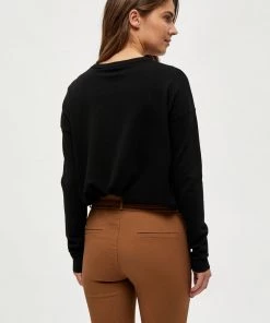 Minus ELNE Pullover Black Femme -SOLDES D'ÉTÉ - Minus Fashion 9ac071b071db44009ff789dda25561d8