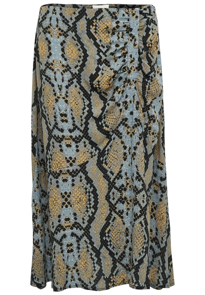 Minus Jupe Trapèze Misty Blue Snake Print Femme 7 Minus Jupe Trapèze Misty Blue Snake Print Femme – Image 5