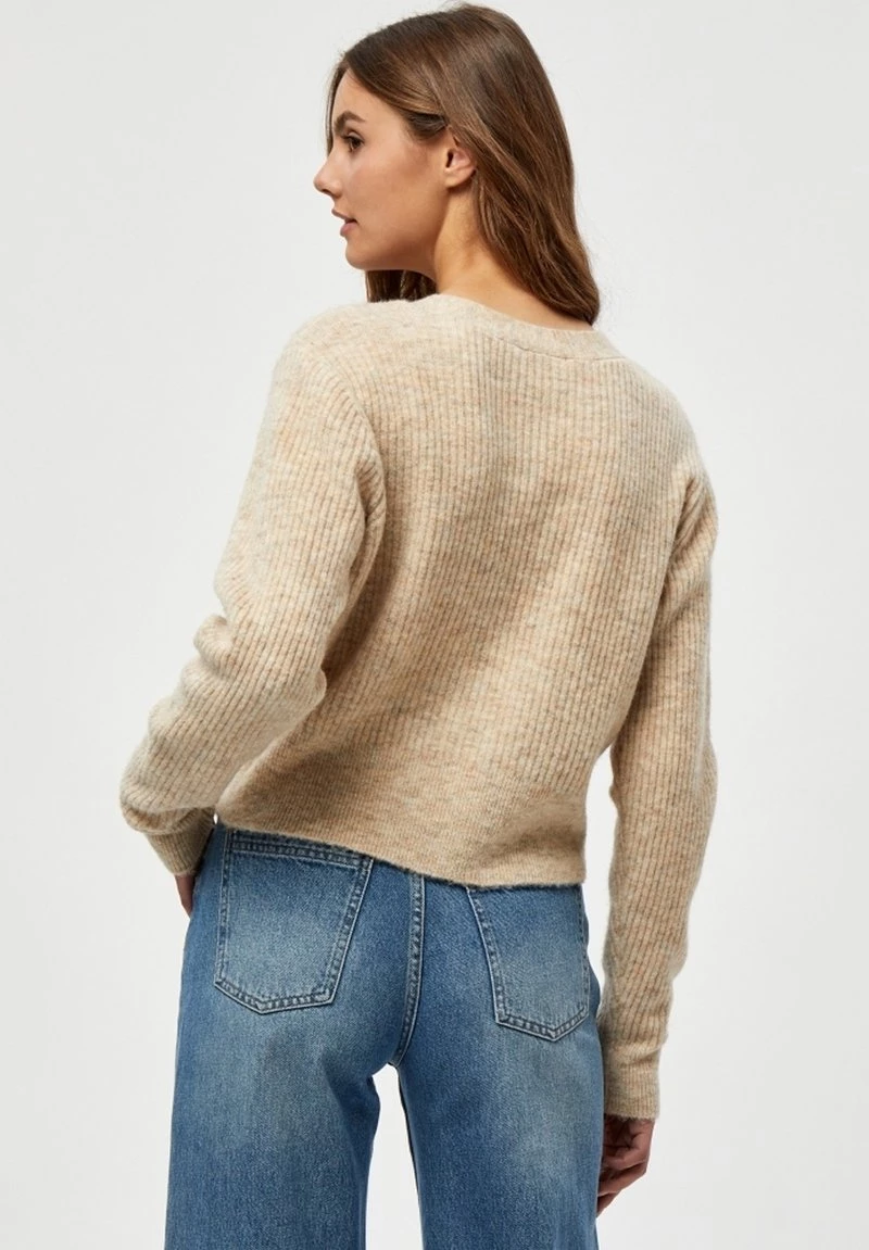 Minus MILIA Gilet Sand Femme 5 Minus MILIA Gilet Sand Femme – Image 3