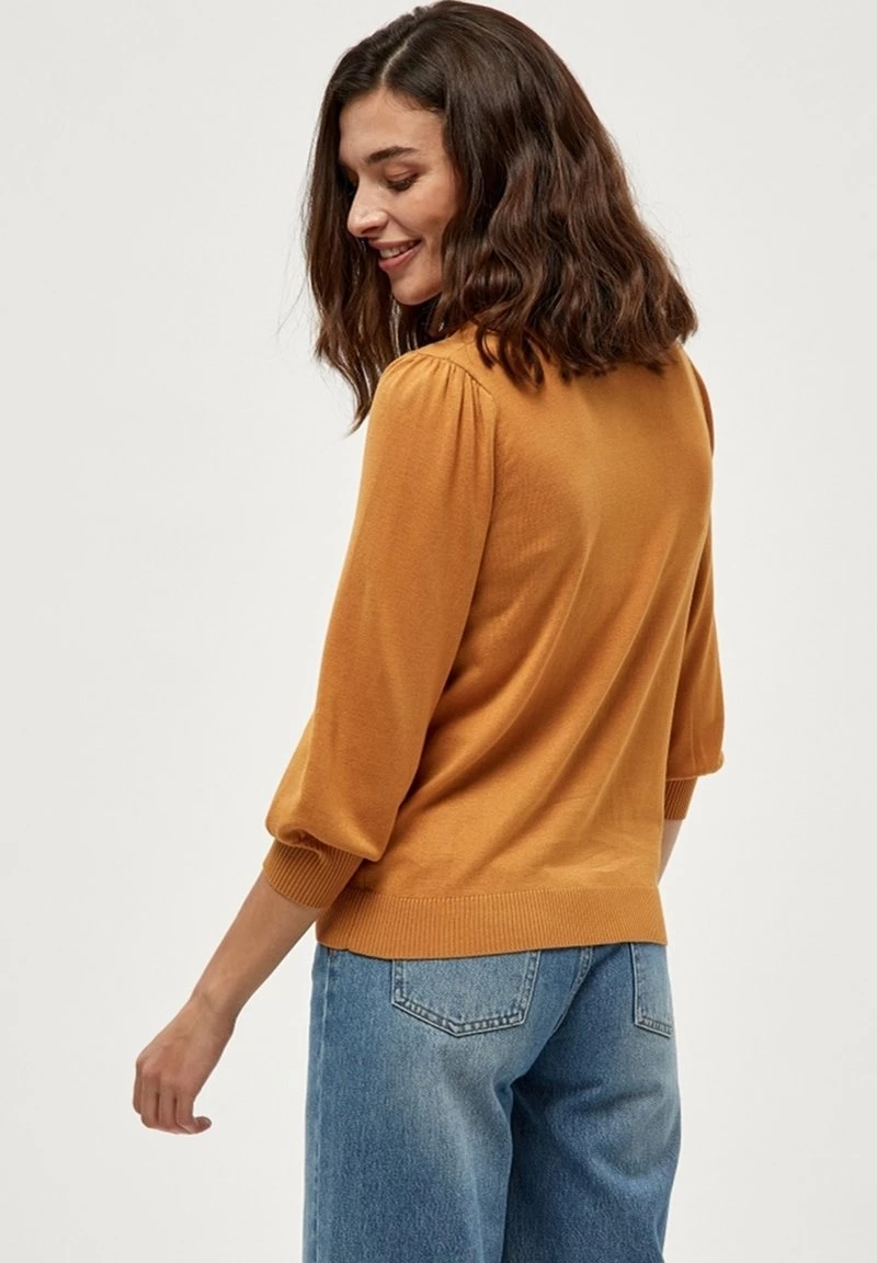 Minus Pullover Mineral Yellow Femme 5 Minus Pullover Mineral Yellow Femme – Image 3