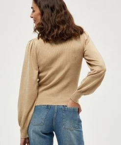 Minus Femme MERINA Pullover Warm Sand Melange -SOLDES D'ÉTÉ - Minus Fashion 9db2f033743e4e67b9344ea270380caa