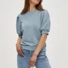 Minus MIKA T Shirt Basique Dusty Blue Femme -SOLDES D'ÉTÉ - Minus Fashion 9dcb05c4a7a9430d886a9912def36198