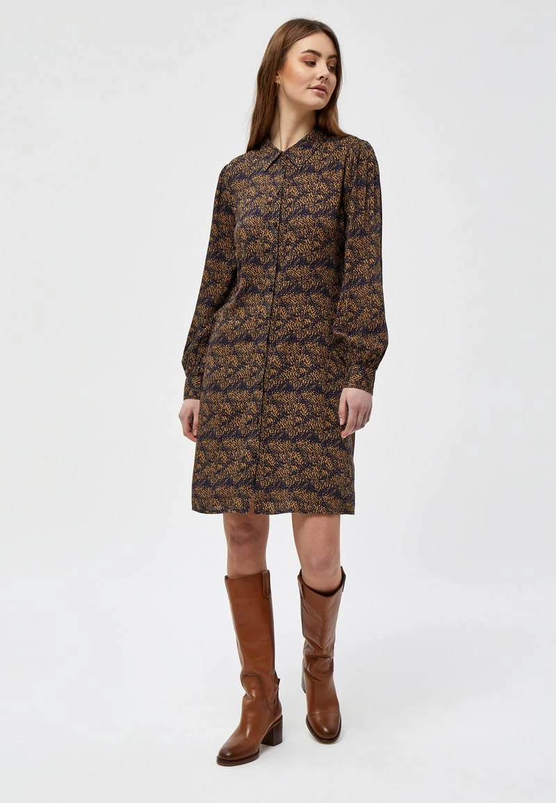 Minus Femme Robe Chemise Burned Hazel Dot Print 4 Minus Femme Robe Chemise Burned Hazel Dot Print – Image 2