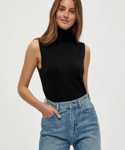 Minus RAKA Débardeur Black Femme