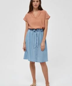 Minus Femme CAJSA Blouse Tropical Peach -SOLDES D'ÉTÉ - Minus Fashion 9f93903870dd4a84963405b4e5381e1d