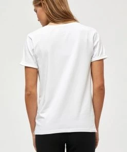 Minus Femme ADELE T Shirt Basique White -SOLDES D'ÉTÉ - Minus Fashion a0d253d8bf6f47de9d587b9fbf7f4c35