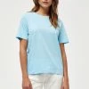 Minus Femme CATHY T Shirt Basique Pasific Blue