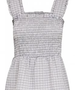 Minus Blouse White Checked Femme 11 Minus Blouse White Checked Femme -SOLDES D'ÉTÉ - Minus Fashion a2114ac1f26449249b8a1df500bfcdce