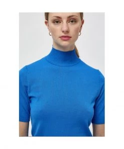 Minus LIMA T Shirt Basique Palace Blue Femme 11 Minus LIMA T Shirt Basique Palace Blue Femme -SOLDES D'ÉTÉ - Minus Fashion a26c75e4057f4285b2f416f0b19e283e