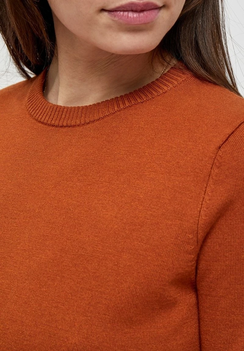 Minus Femme PAMELA T Shirt Basique Burned Hazel 6 Minus Femme PAMELA T Shirt Basique Burned Hazel – Image 4