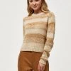 Minus SILVIA Pullover Sand Femme