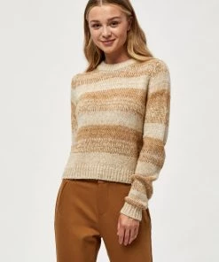 Minus SILVIA Pullover Sand Femme