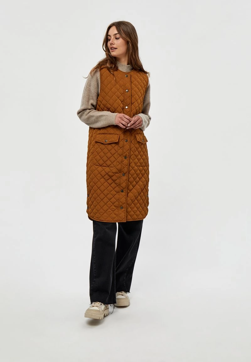 Minus Veste Sans Manches Rustic Brown Femme 3 Minus Veste Sans Manches Rustic Brown Femme
