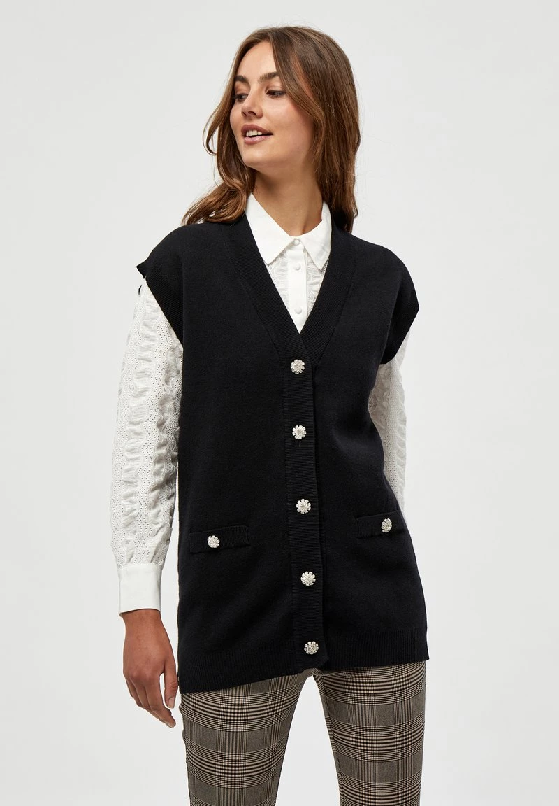 Minus Femme Veste Sans Manches Black 3 Minus Femme Veste Sans Manches Black