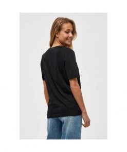 Minus CATHY T Shirt Basique Black Femme -SOLDES D'ÉTÉ - Minus Fashion a559c0c86c3b460fa263eb3236e59608