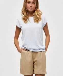 Minus LETI T Shirt Basique Ibiza Blue Femme