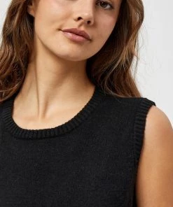 Minus Femme LUPI Robe Pull Black -SOLDES D'ÉTÉ - Minus Fashion a581f65844e94c9f9d5fb96b9315a251