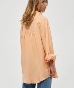 Minus Femme MARLY Chemisier Apricot Tan -SOLDES D'ÉTÉ - Minus Fashion a7676d156a3d40e4ae3e45349831e1f7