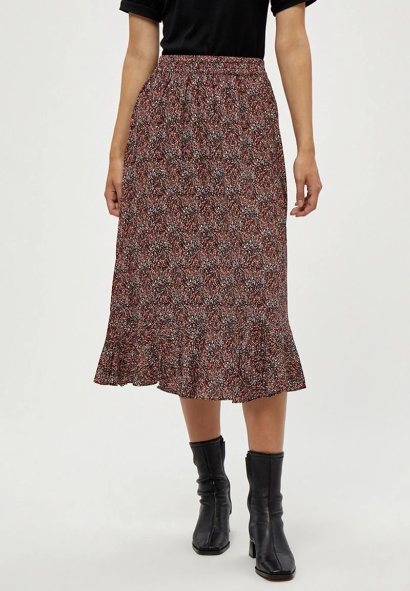 Minus Femme ANINA Jupe Trapèze Red 3 Minus Femme ANINA Jupe Trapèze Red