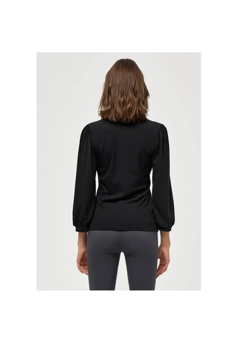 Minus JOHANNA 3/4 SLEEVE Pullover Black Femme 5 Minus JOHANNA 3/4 SLEEVE Pullover Black Femme – Image 3