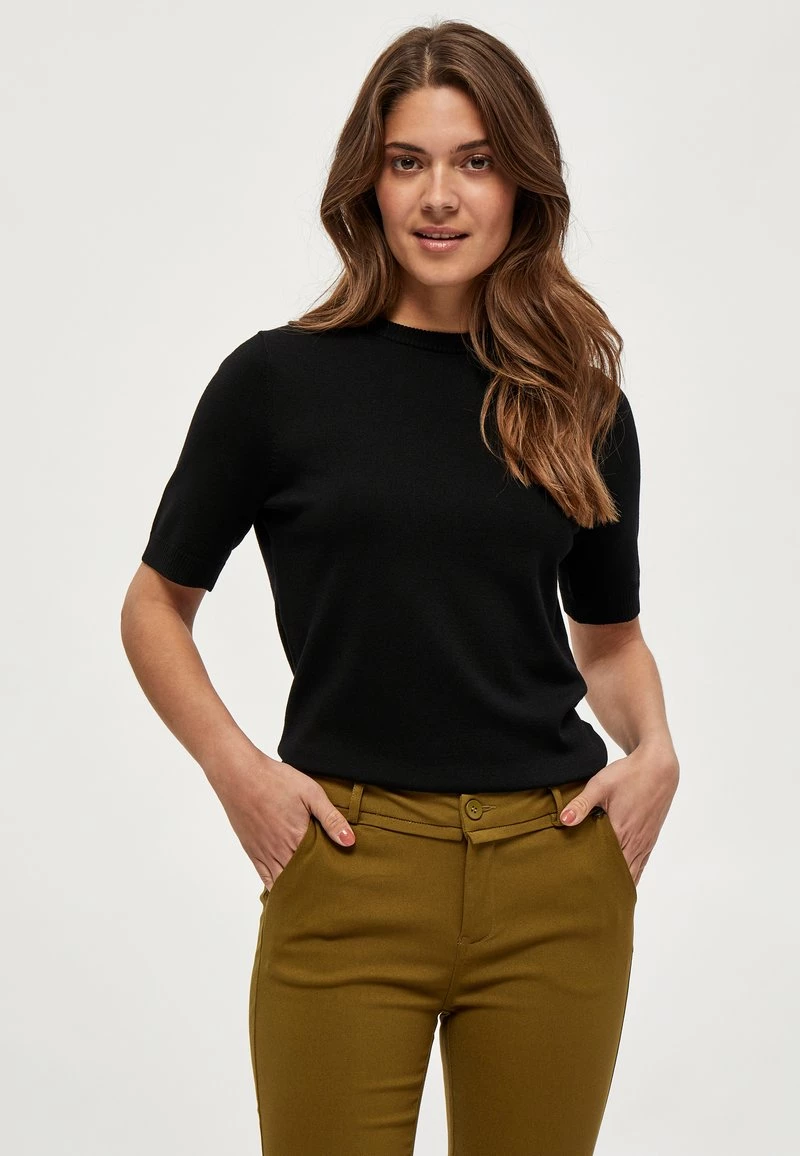 Minus PAMELA T Shirt Basique Black Femme 3 Minus PAMELA T Shirt Basique Black Femme