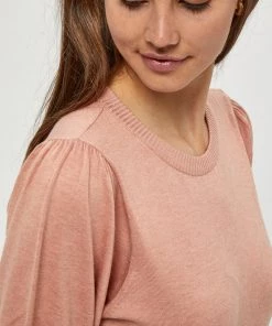 Minus LIVA T Shirt Basique Powder Rose Melange Femme 9 Minus LIVA T Shirt Basique Powder Rose Melange Femme -SOLDES D'ÉTÉ - Minus Fashion ab090c76e571469ea9b1485bc2b6f31e