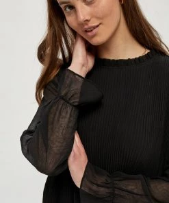 Minus Femme RIKKA Robe De Jour Black -SOLDES D'ÉTÉ - Minus Fashion aba91d5b04244237a8ad344b8b624b5d