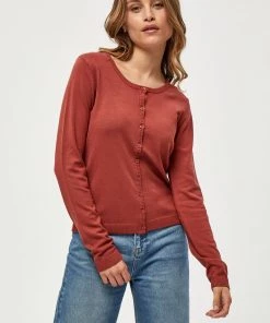 Minus NEW LAURA Gilet Safran Femme