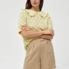 Minus Femme EMMA Blouse Corn Butter Flower Print