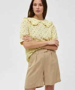 Minus Femme EMMA Blouse Corn Butter Flower Print