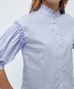 Minus Femme MERIA Chemisier Cosmic Lavender -SOLDES D'ÉTÉ - Minus Fashion ad506ac3a68e4802aecf5fee9083818d