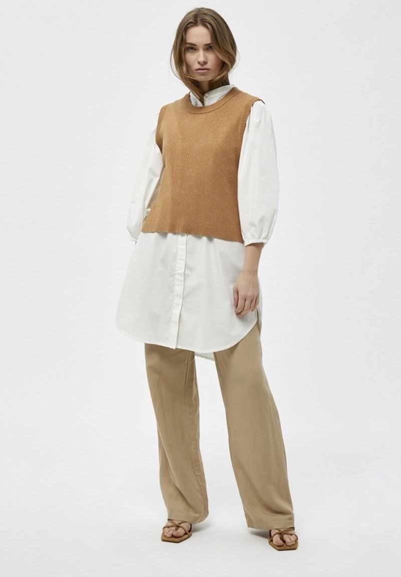 Minus Femme AUGUSTINA Pullover Almond Melange 4 Minus Femme AUGUSTINA Pullover Almond Melange – Image 2