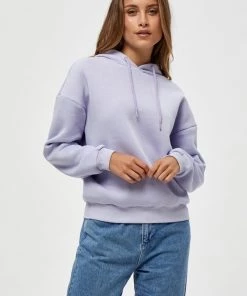 Minus SALLY Sweat à Capuche Cosmic Lavender Femme
