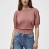 Minus LIVA T Shirt Basique Old Rose Melange Femme 1 Minus LIVA T Shirt Basique Old Rose Melange Femme -SOLDES D'ÉTÉ - Minus Fashion afc7faad9b7248638ccb2b90f22d1e6e