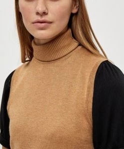 Minus RAKA Débardeur Almond Melange Femme -SOLDES D'ÉTÉ - Minus Fashion b12a9f129d9645cf82e623ceec43f9da