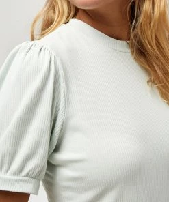 Minus Femme JOHANNA T Shirt Basique Frosted Mint -SOLDES D'ÉTÉ - Minus Fashion b1444494179842b8bc066173576764c1