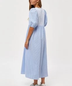 Minus FIA Robe Longue Blue Stripe Femme 9 Minus FIA Robe Longue Blue Stripe Femme -SOLDES D'ÉTÉ - Minus Fashion b1b3165e3c104cb8ae1a9c83c0edea40