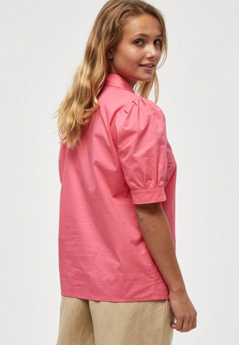 Minus Femme KARLIA Chemisier Pink Flamingo 5 Minus Femme KARLIA Chemisier Pink Flamingo – Image 3