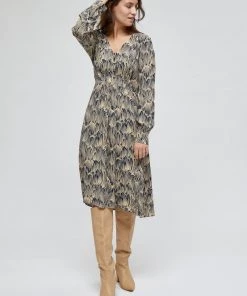 Minus ZENDY Robe De Jour Straw Print Femme 8 Minus ZENDY Robe De Jour Straw Print Femme -SOLDES D'ÉTÉ - Minus Fashion b3ae608d048941598ce4c032744b9317