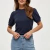 Minus JOHANNA T Shirt Basique Dark Blue Femme