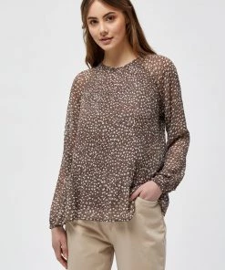 Minus Femme MAJ Blouse Sand Dot Print