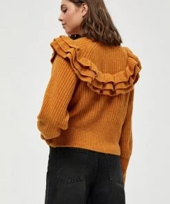 Minus AVERY Pullover Mineral Yellow Femme -SOLDES D'ÉTÉ - Minus Fashion b54859b56d3d49c187e898cc155dd5bf