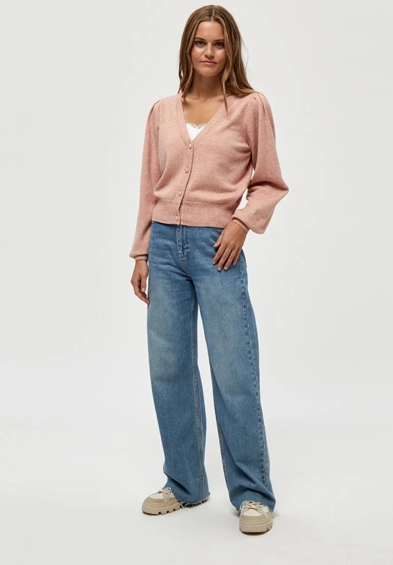 Minus Femme MARY Gilet Light Ash Rose 4 Minus Femme MARY Gilet Light Ash Rose – Image 2