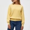 Minus LUPI Pullover Yellow Straw Femme